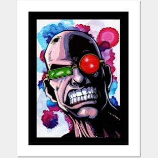 Spider Jerusalem inspired art Transmetropolitan Graphic Posters and Art